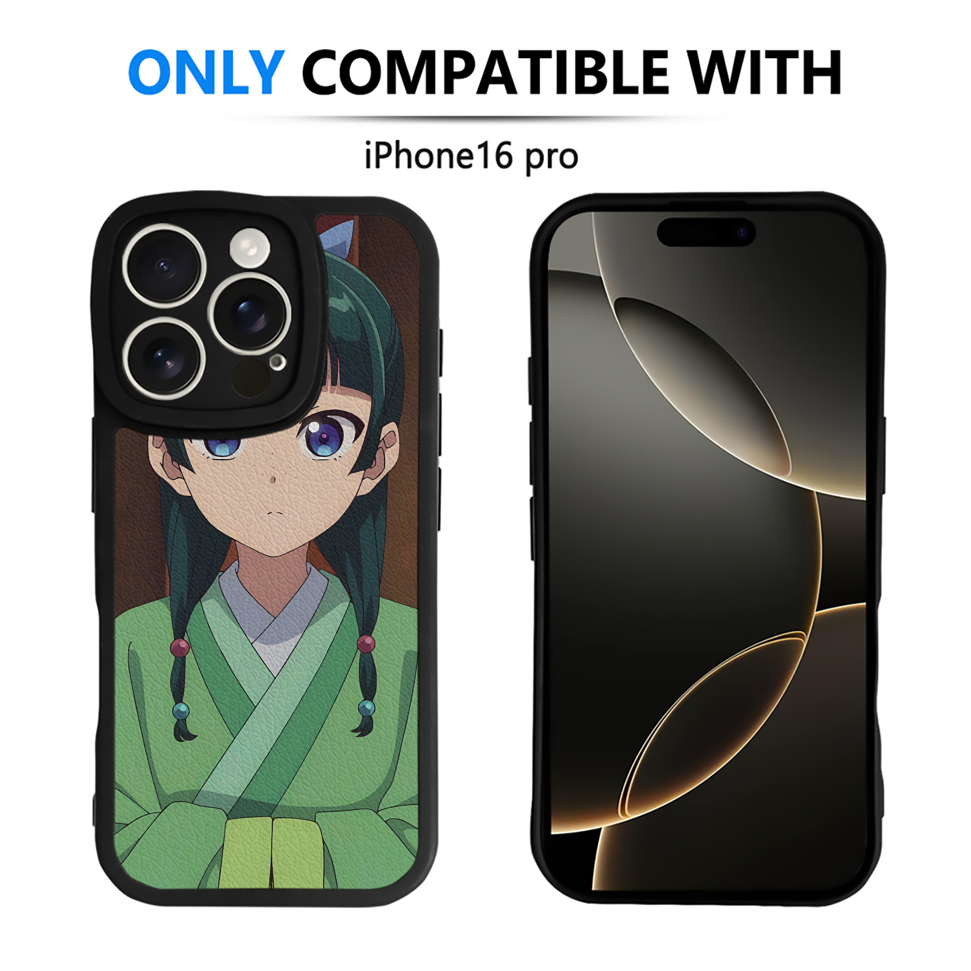 薬屋のひとりごと The Apothecary Diaries 【iPhone 16シリーズ対応】シリコンスマホケース（レザー調） 材質：シリコン
